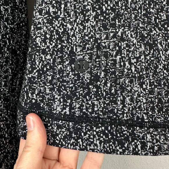 Lululemon Lightly Jacket Luon Suited Jacquard Black White 4 - Picture 8 of 11